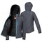 Mobile Warming Women's Heather Gray Heated Jacket, LG, 7.4V MWWJ10220420